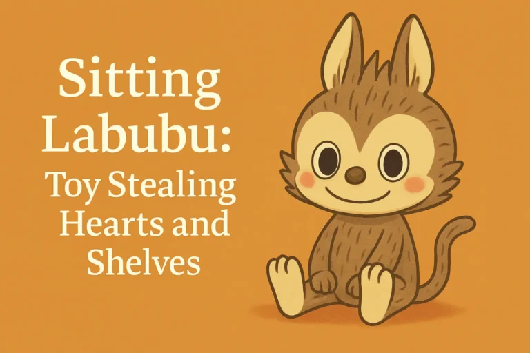 Sitting Labubu