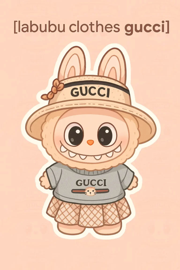 labubu clothes gucci