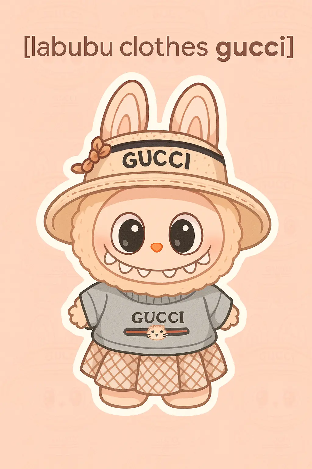 labubu clothes gucci