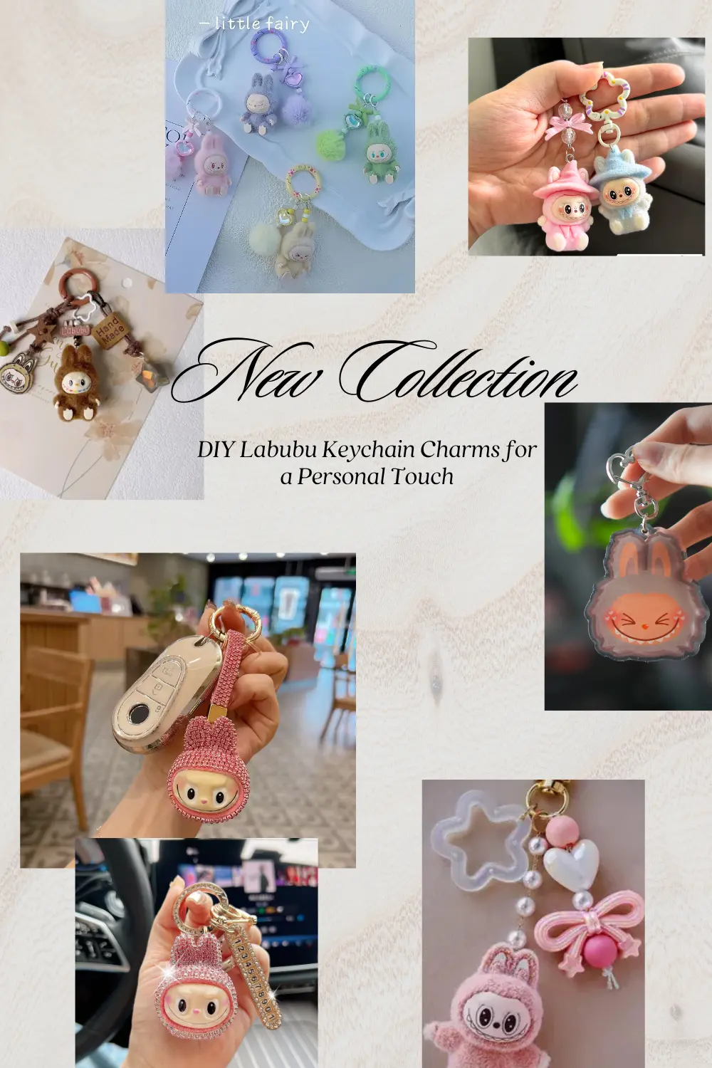 Labubu Keychains for Bags