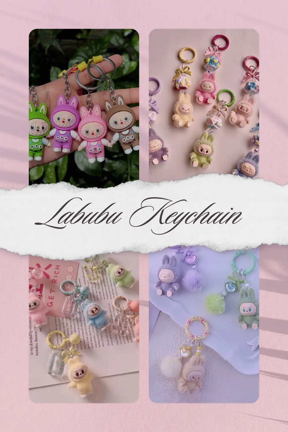 Mini Labubu Keychains