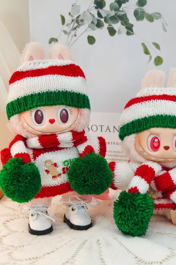 Adorable Labubu Christmas Outfits You’ll Love