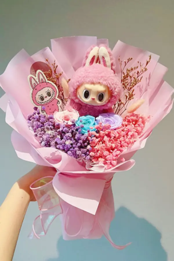 Bloom Bright with Labubu Flower Magic