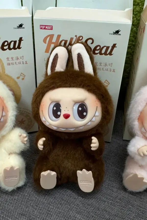Sitting Labubu The Cutest Addition to Any Display