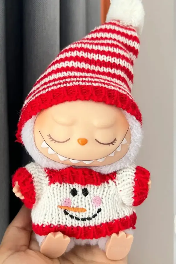 Cute Sitting Labubu Perfect for Your Collection