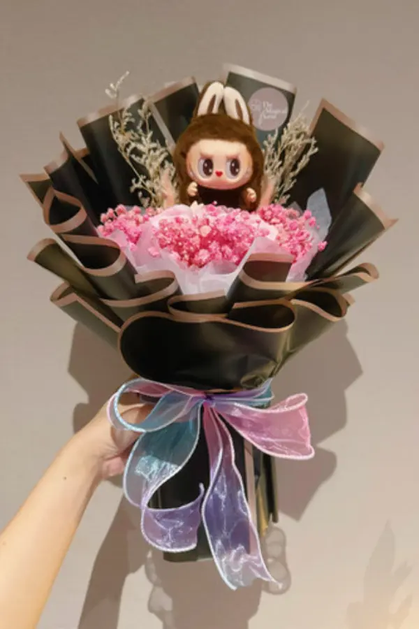 Labubu Flower Magic Aesthetic Vibes